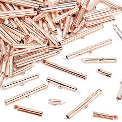 560 pz 10 stili di scorrimento in ferro sui tubi di chiusura terminali&nbsp;DIY-TA0015-90