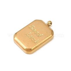 Pendentifs en acier inoxydable 304&nbsp;LS-STAS-B119-01G