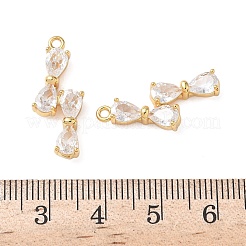 Латунь с подвесками из фианита&nbsp;KK-D024-12G