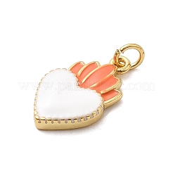 Латунь эмаль подвески KK-P338-34B-G