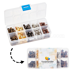 Наборы концов латунного шнура&nbsp;KK-PH0004-41