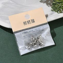 Фурнитура для сережек-гвоздиков из латуни с плоскими круглыми стразами&nbsp;XGR0099P-120P