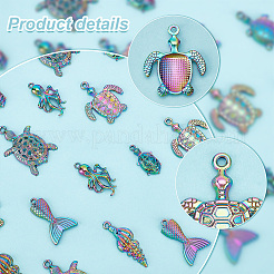 Подвески из сплава 28шт 7 стиля&nbsp;FIND-AR0003-95