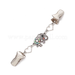 2 шт. зажимы для кардигана из сплава и железа&nbsp;JEWB-BR00182