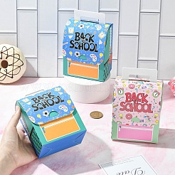 20 шт. 2-х цветные картонные коробки для хранения конфет из крафт-бумаги&nbsp;AJEW-CJ0001-59