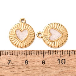 304 Edelstahl-Emaille-Anhänger&nbsp;SA-CBAD609-09G-02