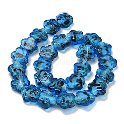 Perles vernissées de sable d'or manuelles &nbsp;LA-T032-02B