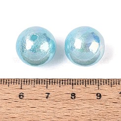Placage uv perles acryliques opaques&nbsp;SACR-Q005-01B