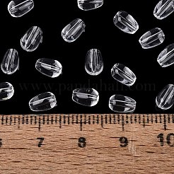 Perle di vetro trasparente&nbsp;GLAA-Q113-01A-A01