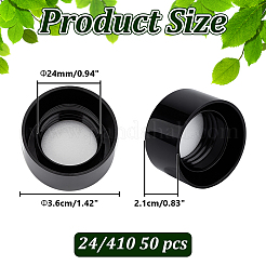 Tapones de rosca de plástico pp&nbsp;AJEW-WH0248-773A