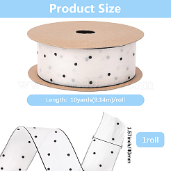 1 рулон полиэстеровых шифоновых лент с принтом&nbsp;OCOR-CY0002-35C