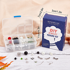 DIY-Sets zum Herstellen weihnachtlicher Ohrhänger&nbsp;DIY-SC0019-54