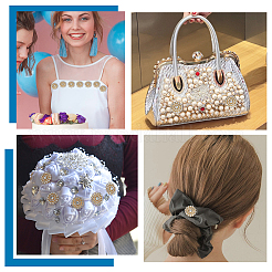 12 шт. украшения для шитья из сплава со стразами&nbsp;FIND-FG0005-25G