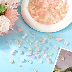 150 г 6-х видов градиентных прозрачных акриловых бусин&nbsp;OACR-TA0003-58