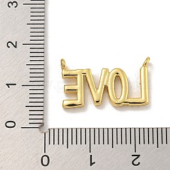 Стойка покрытие латунь микропаве прозрачный кубический цирконий слова подвески&nbsp;KK-C074-16G