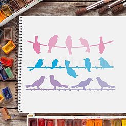 Große wiederverwendbare Zeichenschablonen aus Kunststoff&nbsp;DIY-WH0202-187