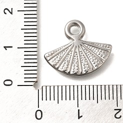 Pendentifs en acier inoxydable 304 anti-ternissement&nbsp;STAS-I321-80P
