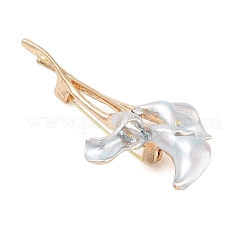 Цветочные эмалевые булавки&nbsp;JEWB-P042-01G-B