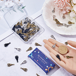 Подвески из сплава 90шт 3 цветов FIND-SC0006-51