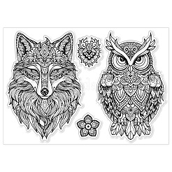 ПВХ пластиковые прозрачные штампы DIY-WH0618-0181