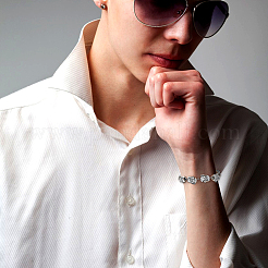 40 шт. 2 цвета бусины из сплава в тибетском стиле FIND-DC0006-07