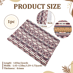 2 mètre de tissu polycoton&nbsp;DIY-WH0061-073