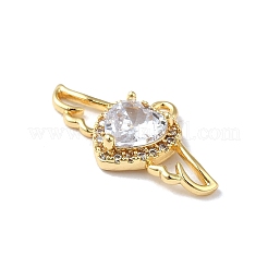 Латунные микро проложить кубического циркония подвески&nbsp;KK-B079-10G