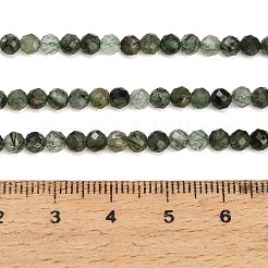 Natürlichen grünen Rutilquarz Perlen Stränge&nbsp;GG-CBA9722-A05-4mm