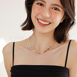 Наборы для изготовления цепочек из овальных звеньев из нержавеющей стали 304 DIY-TA0012-75