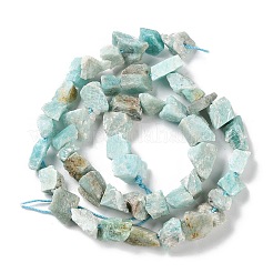 Необработанные грубые нити из натурального амазонита G-B065-C04