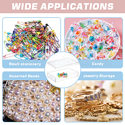 Прямоугольные прозрачные акриловые ящики для хранения&nbsp;LS-CON-WH0092-50