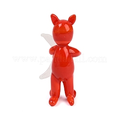 Серия животных миниатюрные украшения ручной работы лэмпворк&nbsp;LAMP-Q005-10A