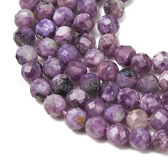 Naturperlen Stränge charoite&nbsp;GG-CBAA8F4-B09-4mm-A