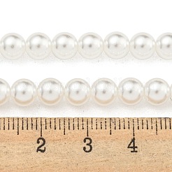 Chapelets de perles en verre nacré&nbsp;X-HY-G002-01C-01