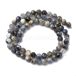 Натуральный кианитовые бисер пряди G-RM2025-A45-6mm-B