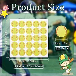 ПВХ пластиковые водонепроницаемые наклейки DIY-WH0386-18H