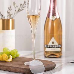 30шт. прозрачные акриловые диски большие подвески&nbsp;ZXFQ-SC0001-03