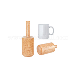 Moules à tasses en bois&nbsp;WOOD-WH0030-97