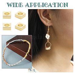 100 шт. Латунные дистанционные бусины&nbsp;KK-BC0012-54A