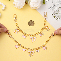 2 шт. 2 стиля алюминиевые цепочки сумка декоративные цепи&nbsp;PURS-SC0001-05