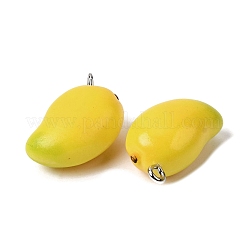 Подвески из смолы на фруктовую тематику&nbsp;RESI-D018-01P-02