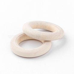 Anillos de unión de madera sin terminar&nbsp;X-WOOD-Q024-11