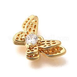 Латунные микро проложить кубического циркония подвески&nbsp;KK-K294-24G