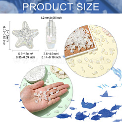 Perle acriliche serie oceano elettroplaccate&nbsp;OACR-CJC0020-02