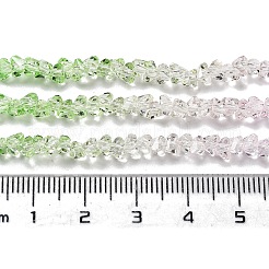 Fili di perline di vetro trasparente&nbsp;GLAA-H023-0M