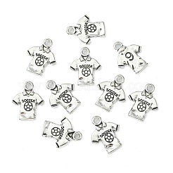 Кулоны футболки сплава тибетского стиля&nbsp;EA8750Y