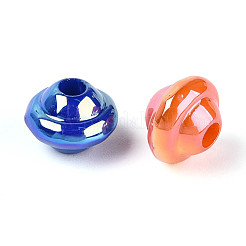 Непрозрачные акриловые бусины с УФ-покрытием&nbsp;OACR-N153-01