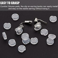 120шт удобные силиконовые подушечки для сережек KY-SP0001-04
