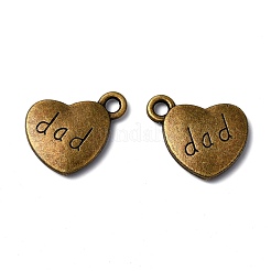 Сплавочные шармы из сплава тибетского стиля X-TIBEP-5414-AB-FF