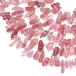 Природного кварца клубники нитей бисера&nbsp;G-F821-D02-01